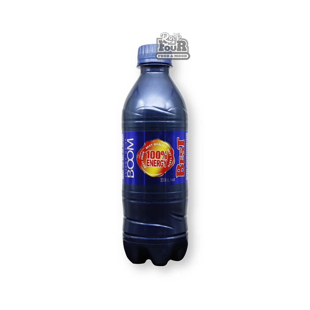 Carbonated drink "Boom Best" energy 330ml